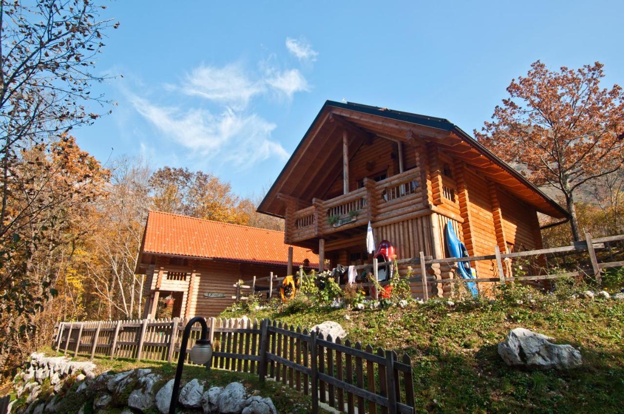 Kamp Koren Kobarid Exteriér fotografie