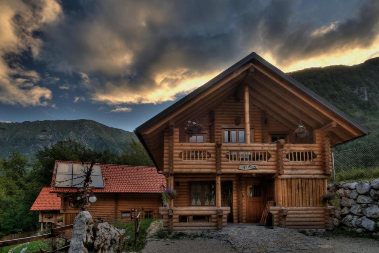 Kamp Koren Kobarid Exteriér fotografie