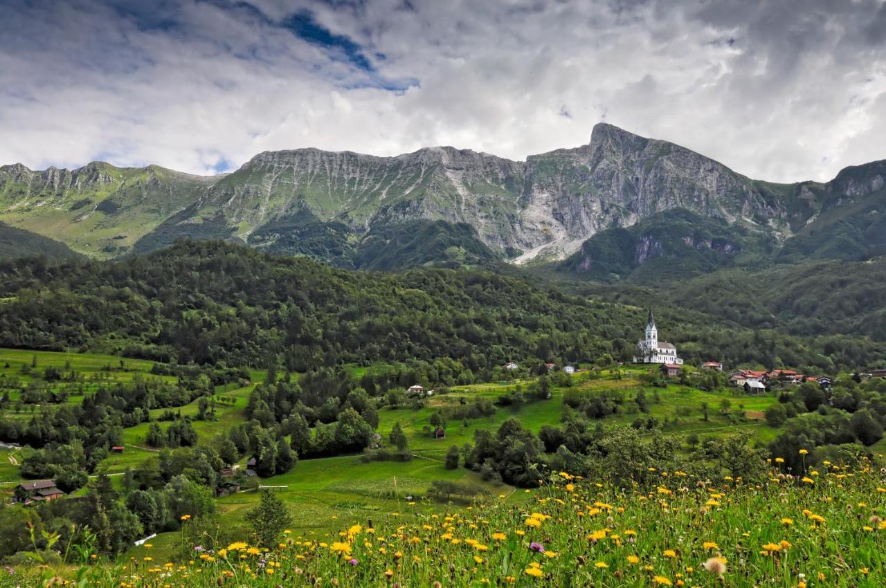 Kamp Koren Kobarid Exteriér fotografie