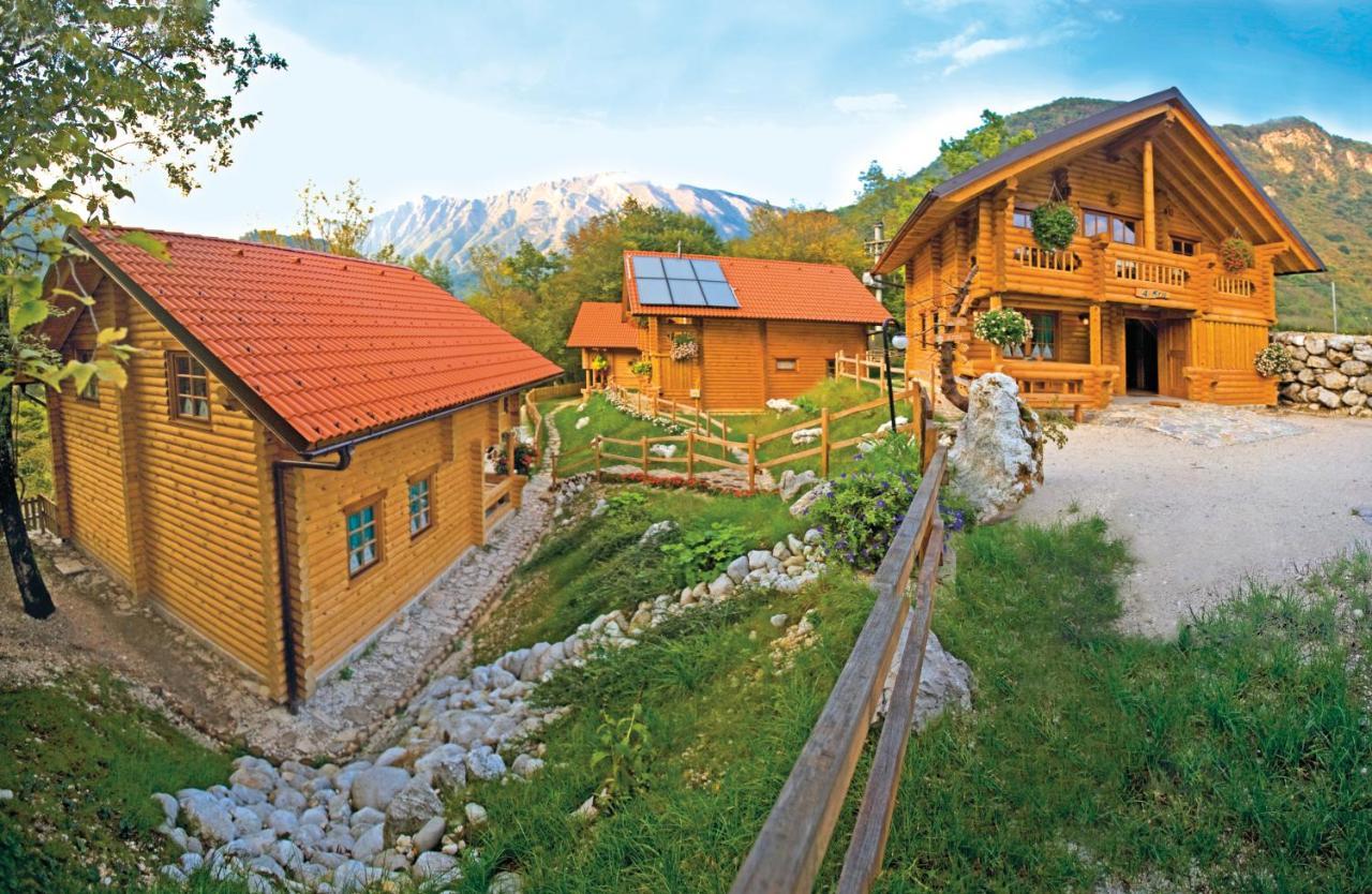 Kamp Koren Kobarid Exteriér fotografie