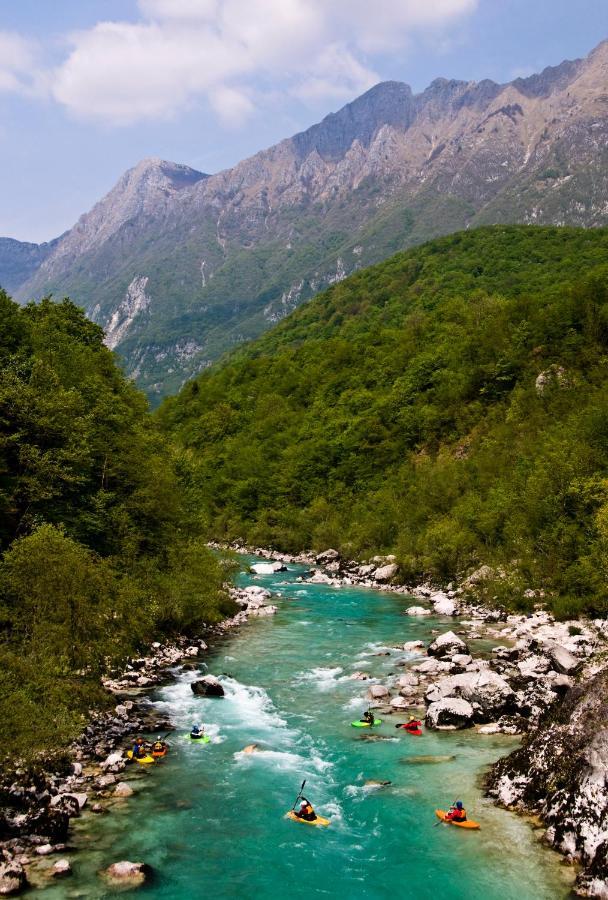 Kamp Koren Kobarid Exteriér fotografie